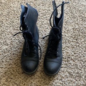Black Combat Boots